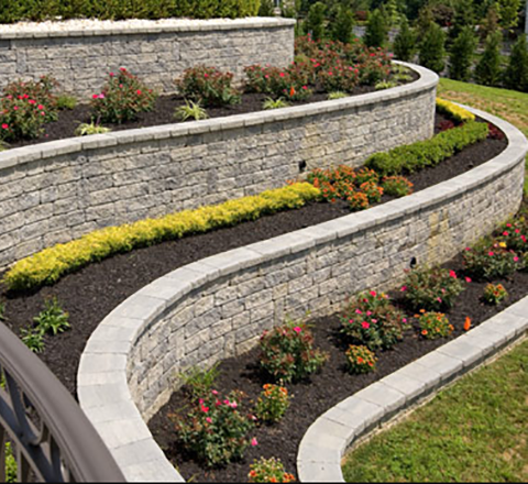 stone retaining walls